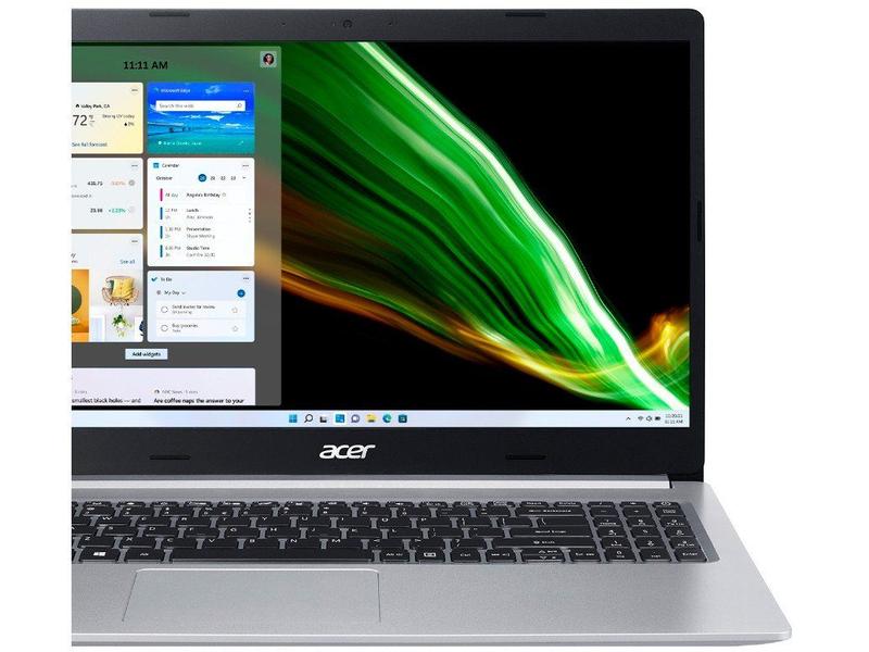 Notebook Acer Aspire 5 AMD Ryzen 7 8GB 256GB SSD - 15,6” Full HD